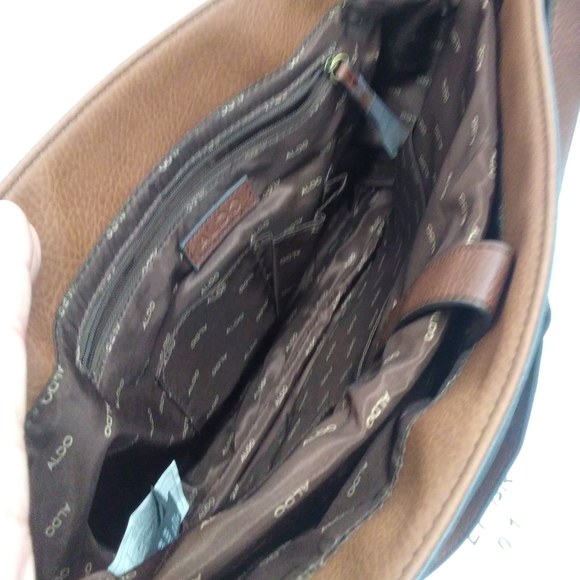 Aldo Leather Laptop Tote § - Picture 2 of 11
